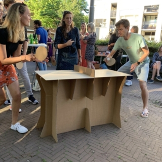 Pingpong-Tisch «Roger» aus Karton - Bild 3